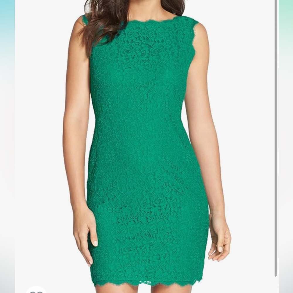 NWT Midi Lace Cocktail Dress